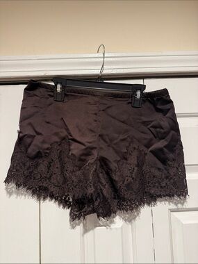 Women's Brown Pajama Shorts